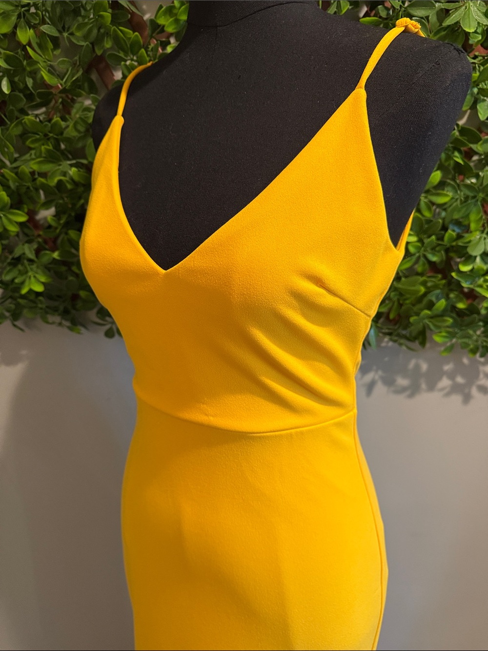 PETITE LENGTH (~5'2) Infinite Glory Golden Yellow Maxi Dress - Picture 6 of 16